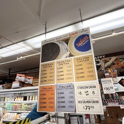 Zabar's - Caviar Signage