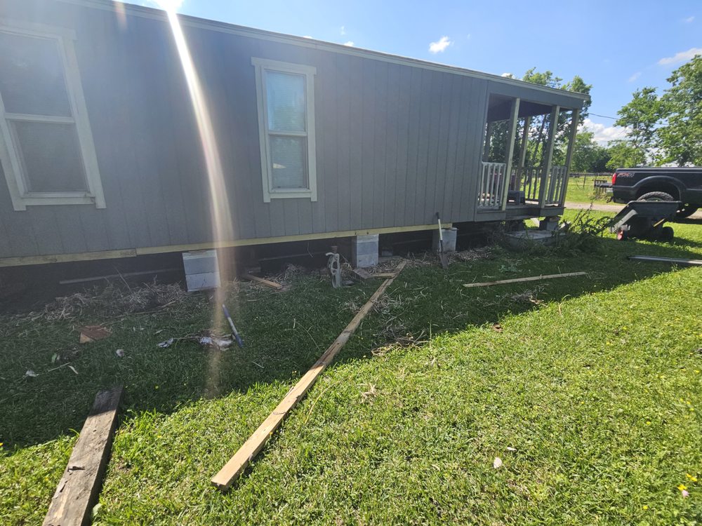 Slide of South Texas House Leveling