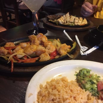 Elvira's Mexican Grill - Fajitas! Shrimp was clean and perfectly cooked. Beef and chicken tender and juicy. Rice fluffy and flavorful. - Mexican Near Me - Upland, California Elvira's Mexican Grill - Fajitas! Shrimp was clean and perfectly cooked. Beef and chicken tender and juicy. Rice fluffy and flavorful. - Mexican Near Me - Upland, California