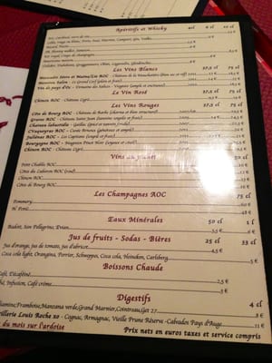 Menu photo 4 Le Scheffer Paris, 75 Menu photo 4 Le Scheffer Paris, 75
