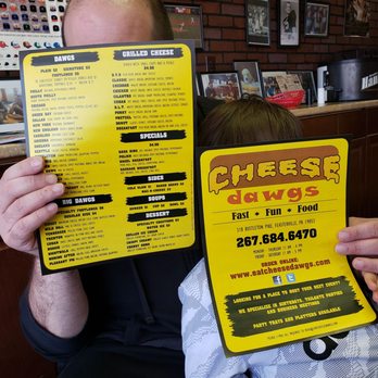 Cheese Dawgs - Mystery man & boy - Hot Dogs Near Me - Bristol, Pennsylvania