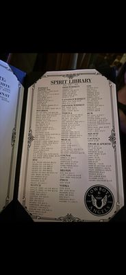 Menu photo 1 Cowboys & Angels Springdale, UT