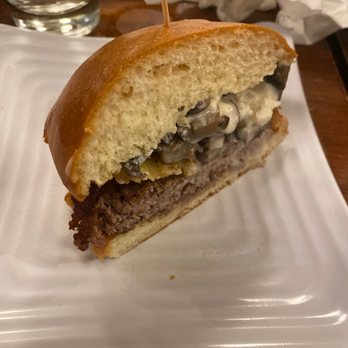 Liberty Burger - Baby Bella Bison Burger - Burgers Near Me - Jackson, Wyoming