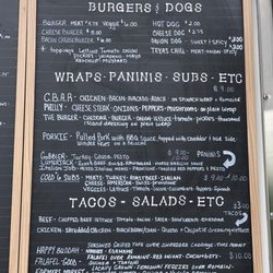 The Rolling Stove - Menus
