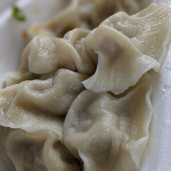 Sister Liu's Kitchen - P2 Cooked Pork Chives Dumplings 煮猪肉韭菜 - Chinese Near Me - Durham, North Carolina Sister Liu's Kitchen - P2 Cooked Pork Chives Dumplings 煮猪肉韭菜 - Chinese Near Me - Durham, North Carolina