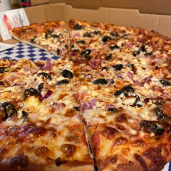Red Pepper Pizza - Large 3 Topper - Pizza Near Me - Oklahoma City, Oklahoma Red Pepper Pizza - Large 3 Topper - Pizza Near Me - Oklahoma City, Oklahoma