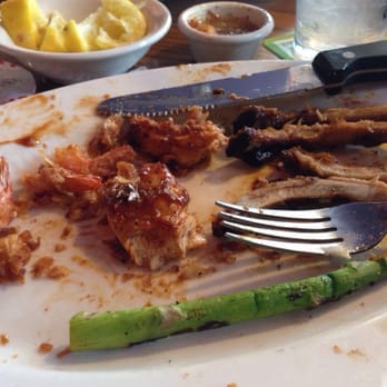 Outback Steakhouse - Aftermath...of the Mixed BBQ Grill- - Steakhouses Near Me - Pittsburg, California