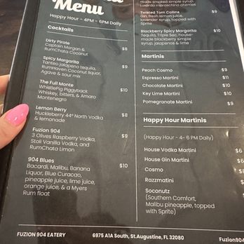 Fuzion 904 Eatery - Beer Bar Near Me - St. Augustine, Florida