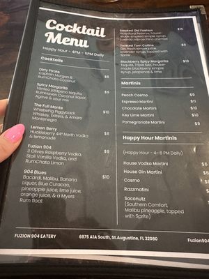 Menu photo 3 Fuzion 904 Eatery St. Augustine, FL