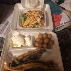 PJ's Bethlehem Seafood and Steak - Flounder plate