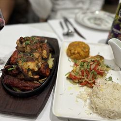 Himalaya - Tandoori Mixed Grill, Sea Bass Biran