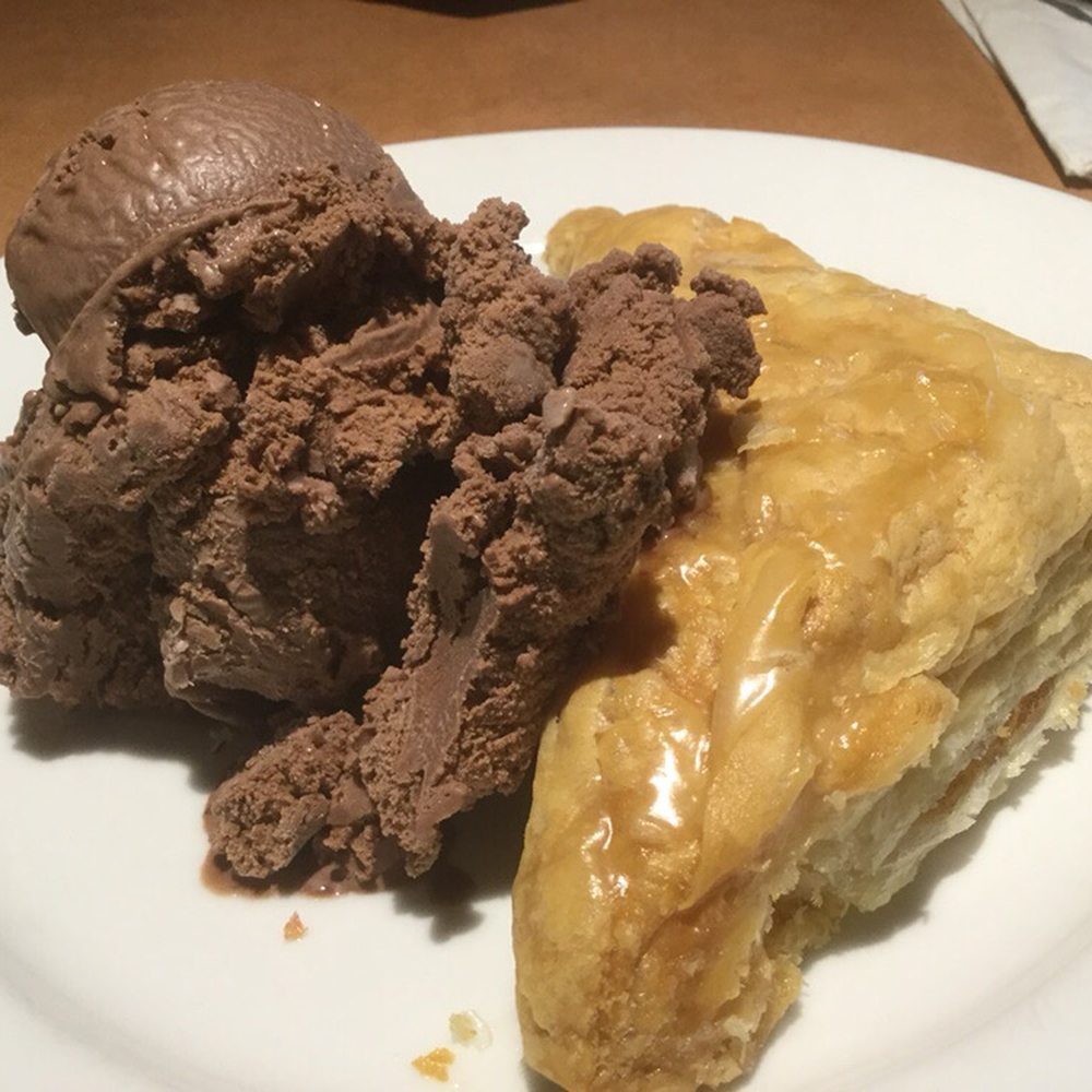 Zippy's Nimitz - Zip Pac, side of potato salad AND a heated Apple Napple with Chocolate ice cream ;))) - Diners Near Me - Honolulu, Hawaii