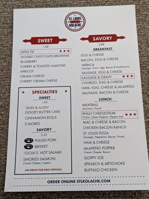 Menu photo 2 Saint Louis Kolache Saint Louis, MO Menu photo 2 Saint Louis Kolache Saint Louis, MO