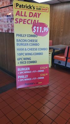 Patrick's Sub Shop by null