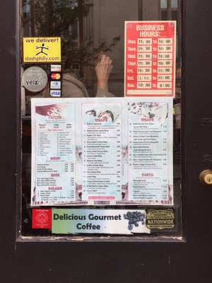 Menu photo 5 European Republic Philadelphia, PA