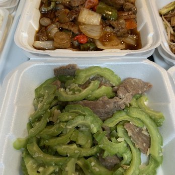 Vinh Hoa - L31beef in garlic sauce & LS109 bitter melon w/beef - Chinese Near Me - Houston, Texas