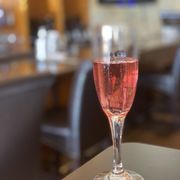 Photo of Skylines Cafe - Clayton, NC, United States. Cranberry mimosa