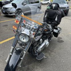 The Wrangler Bar and Grill - My bike