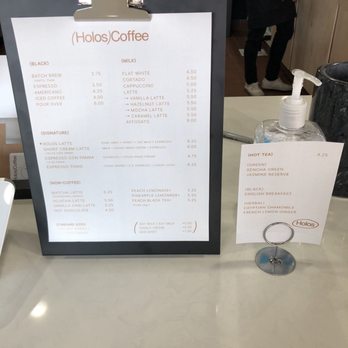 Holos Coffee - Menu - Coffee & Tea Near Me - Artesia, California