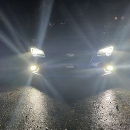 Aftermarket headlight installation Aftermarket headlight installation