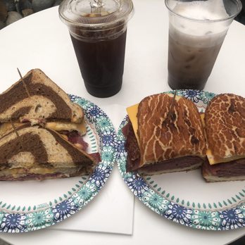 Cafe 2k - In the picture below is Ice American, Iced Almond Borge, Reuben, & Roast beef Sanwhich - Coffee & Tea Near Me - San Mateo, California Cafe 2k - In the picture below is Ice American, Iced Almond Borge, Reuben, & Roast beef Sanwhich - Coffee & Tea Near Me - San Mateo, California