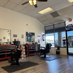 Bo’s Barber Shop - Hubbi haircut day!!