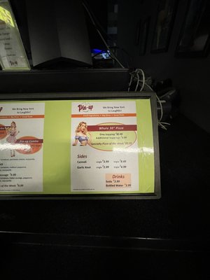 Menu photo 2 Pin-up Pizza & Subs Laughlin, NV
