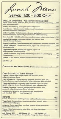 Menu photo 5 Nonna's Italian Kitchen Shelby Township, MI Menu photo 5 Nonna's Italian Kitchen Shelby Township, MI