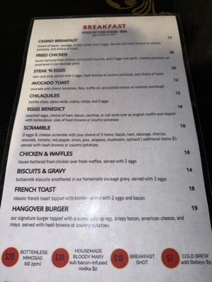 Menu photo 1 Casino Inn Alpine, CA Menu photo 1 Casino Inn Alpine, CA