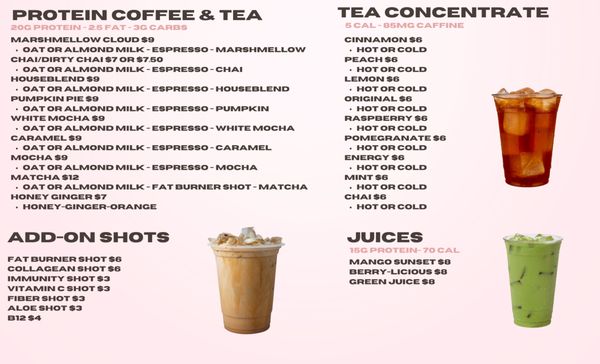 Menu photo 2 PowerPro Sips San Jose, CA
