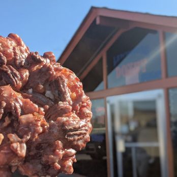 Lewisburg Donuts - Apple Pecan Fritter at Lewisburg Donuts - Donuts Near Me - Lewisburg, Tennessee Lewisburg Donuts - Apple Pecan Fritter at Lewisburg Donuts - Donuts Near Me - Lewisburg, Tennessee