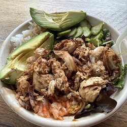 Docent Brewing - Vegetarian bowl with added chicken