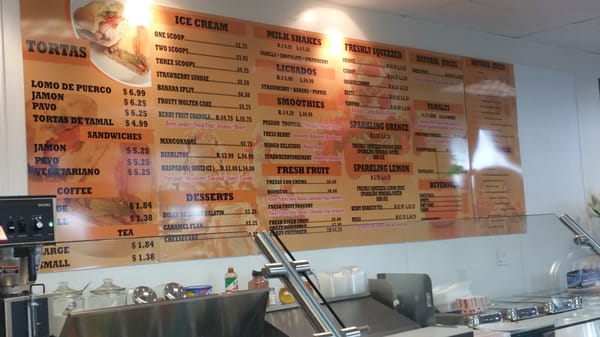 Menu photo 7 Orange Sunrise San Jose, CA