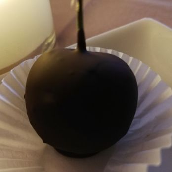 Surcouf - Post meal candied cherry dipped in dark chocolate - French Near Me - Sainte-Anne-De-Bellevue, Quebec Surcouf - Post meal candied cherry dipped in dark chocolate - French Near Me - Sainte-Anne-De-Bellevue, Quebec