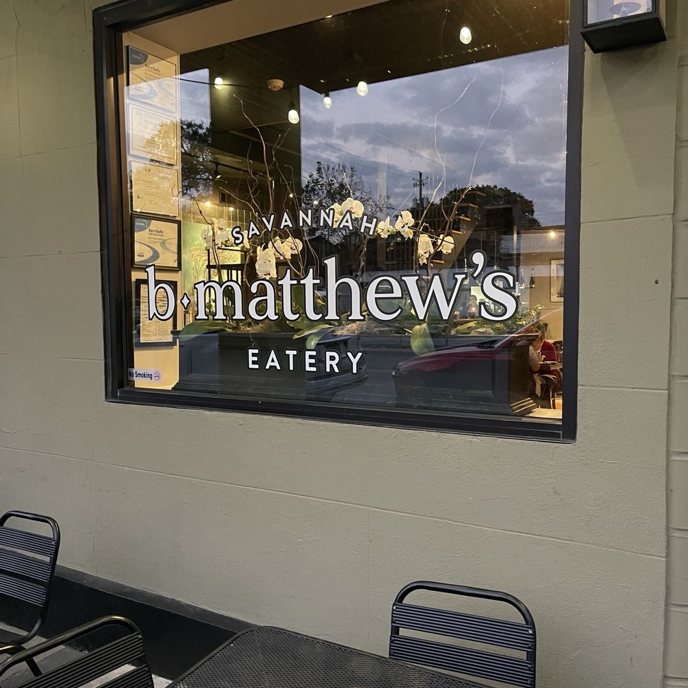B Matthews Eatery - New American Near Me - Savannah, Georgia