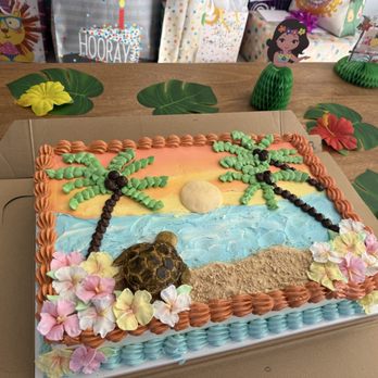 Crosthwaite Custom Cakes - Birthday cake! The turtle was a hit! - Cupcakes Near Me Crosthwaite Custom Cakes - Birthday cake! The turtle was a hit! - Cupcakes Near Me