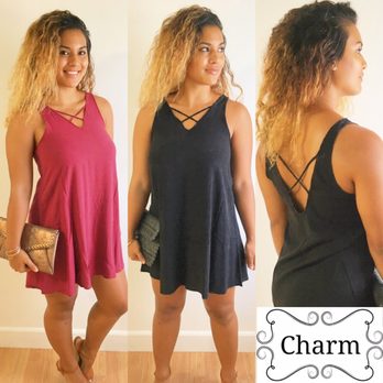 Charm Boutique - Feel-good dresses with that throw-on-and-go ease! - Women's Clothing Near Me - Wailuku, Hawaii Charm Boutique - Feel-good dresses with that throw-on-and-go ease! - Women's Clothing Near Me - Wailuku, Hawaii