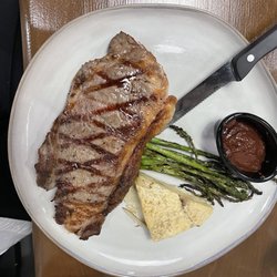 The Valkyrie - NY Strip and Au gratin potatoes