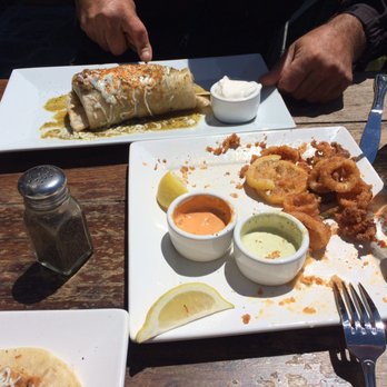 Margaritaville - Calamari app & pork taco!!! - Seafood Near Me - Capitola, California