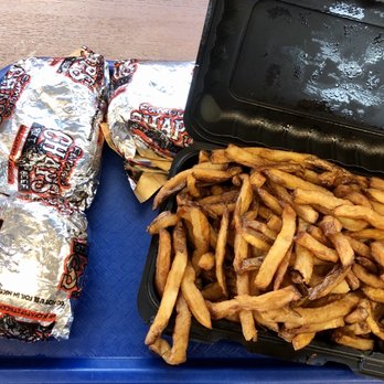 Chaps Pit Beef - Large fries - easily enough for 3 people - Barbeque Near Me - Baltimore, Maryland Chaps Pit Beef - Large fries - easily enough for 3 people - Barbeque Near Me - Baltimore, Maryland