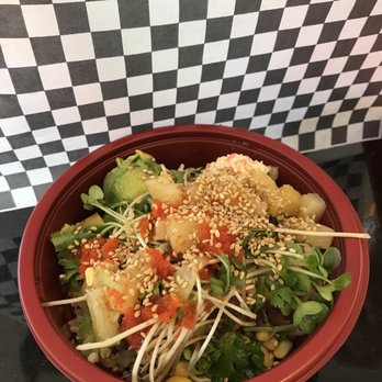PokiDoki - Small poke bowl with brown rice, tuna& tamago - Japanese Near Me - Cypress, California PokiDoki - Small poke bowl with brown rice, tuna& tamago - Japanese Near Me - Cypress, California