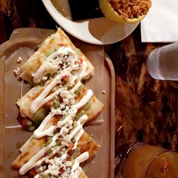 ‘ritas - Rice, beans, chicken quesadilla - Mexican Near Me - New York, New York