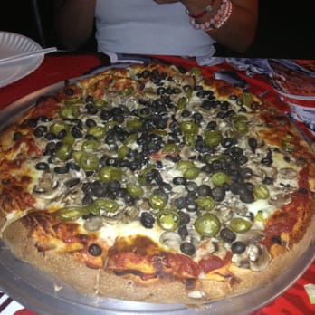 Rio's Pizza - Jalapeño mushroom and olives! - Pizza Near Me - Montebello, California Rio's Pizza - Jalapeño mushroom and olives! - Pizza Near Me - Montebello, California
