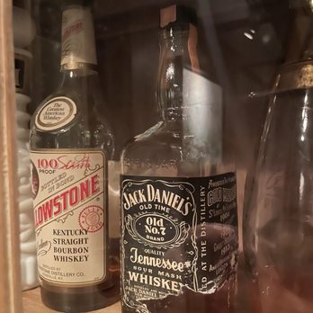 Husk - Bottle of Jack Daniels from 1985 that Husk refused to serve when ordered. - Southern Near Me - Nashville, Tennessee