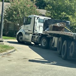 Forney Fence Supply - Forney Fence Supply truck driver blocking my home access.