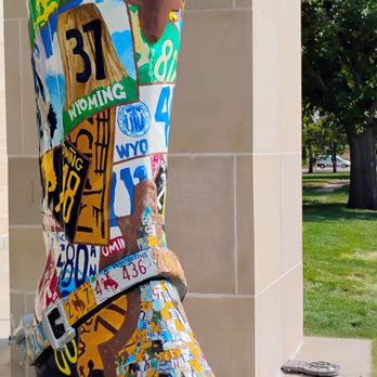 Wyoming State Museum - Boot covered with license plates 10-06-2024 - Museums Near Me - Cheyenne, Wyoming Wyoming State Museum - Boot covered with license plates 10-06-2024 - Museums Near Me - Cheyenne, Wyoming