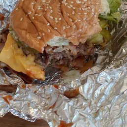 Cheese burger...