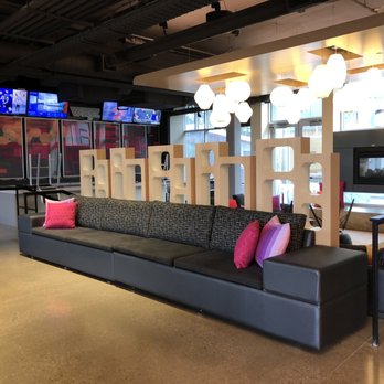Aloft by Marriott Columbus Westerville - Couch in lounge - Hotels Near Me - Westerville, Ohio