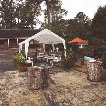 Copper Fox Distillery - Back by Vip area - Distilleries Near Me - Williamsburg, Virginia