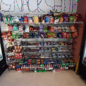 Coffee and Snack Shop - shelves of snacks and drinks - Coffee & Tea Near Me - Emeryville, California Coffee and Snack Shop - shelves of snacks and drinks - Coffee & Tea Near Me - Emeryville, California